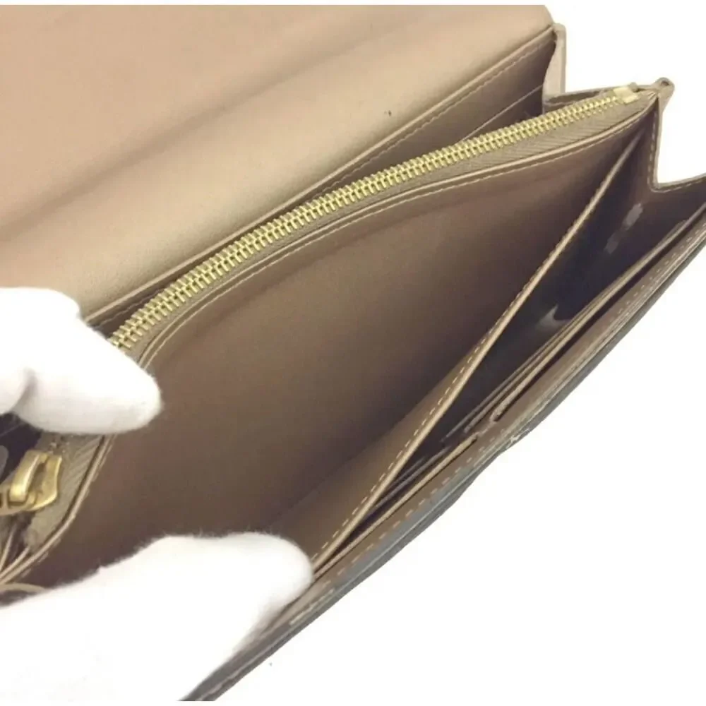 Authentic Louis Vuitton Monogram Vernis Sarah Long Bifold Wallet /R5198